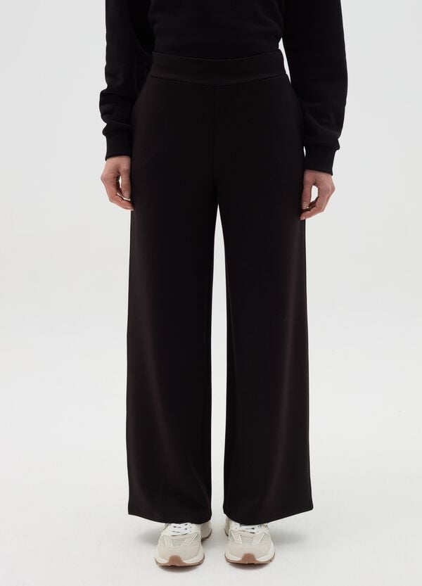 Ovs Pantalone A Gamba Larga Tinta Unita