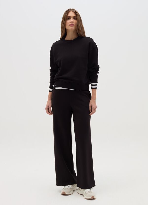 Ovs Pantalone a gamba larga tinta unita