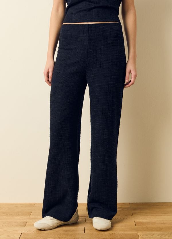 Ovs Pantalone A Gamba Larga Trama Lavorata