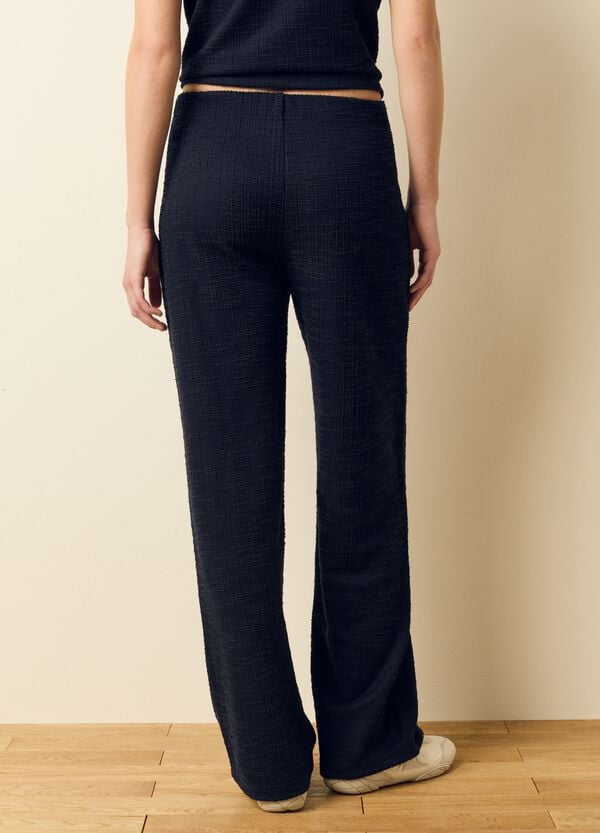 Ovs Pantalone A Gamba Larga Trama Lavorata