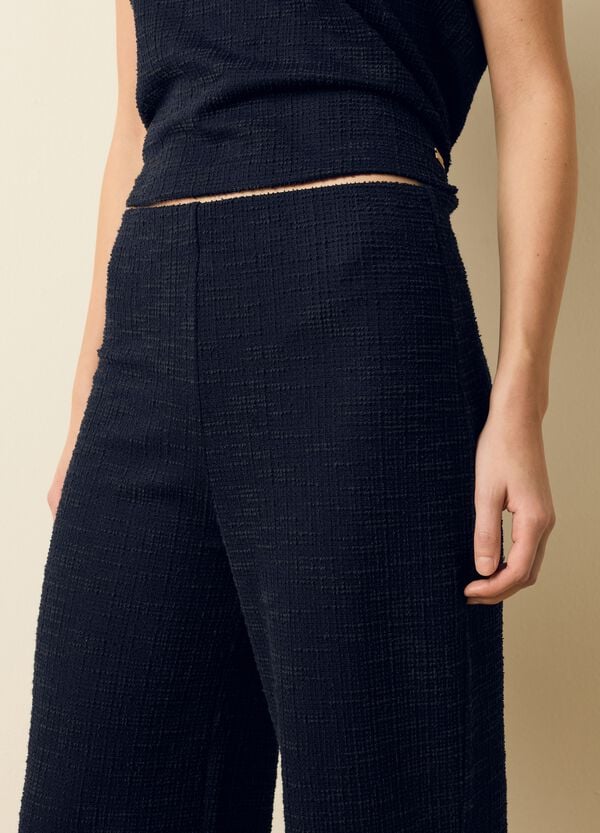 Ovs Pantalone A Gamba Larga Trama Lavorata