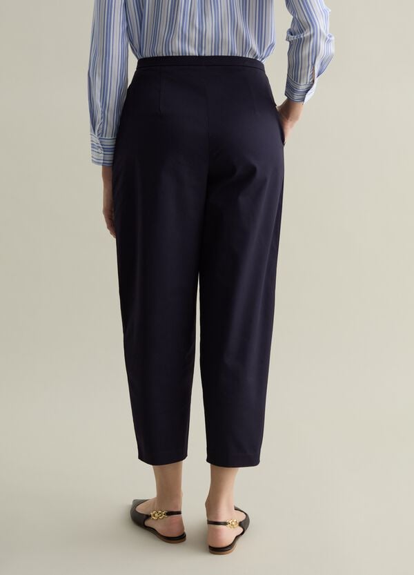 Ovs Pantalone Balloon Fit In Cotone Stretch