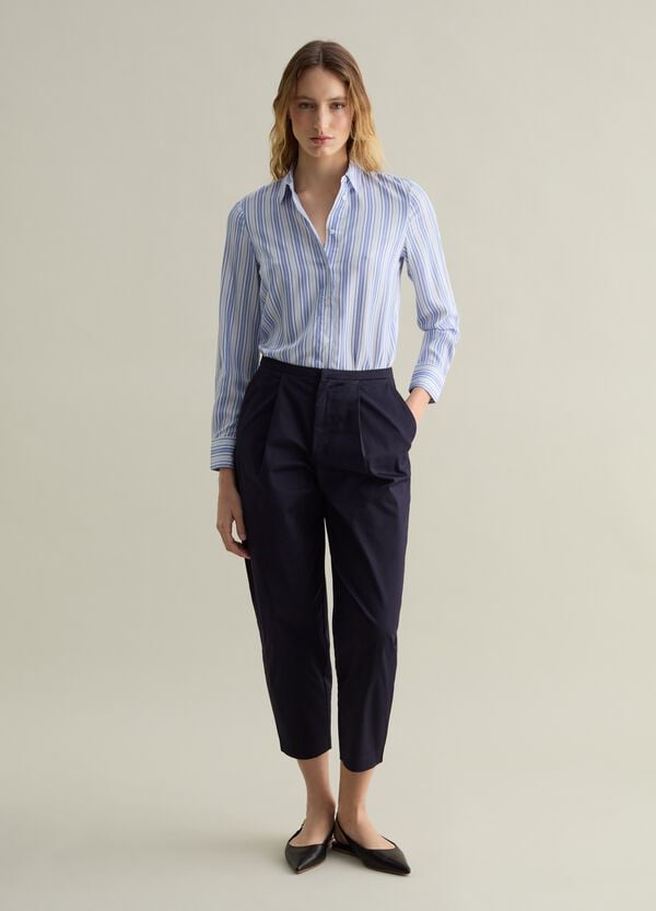 Ovs Pantalone balloon fit in cotone stretch