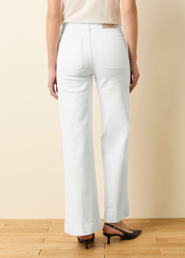 Ovs Pantalone Bootcut Fit Tinta Unita