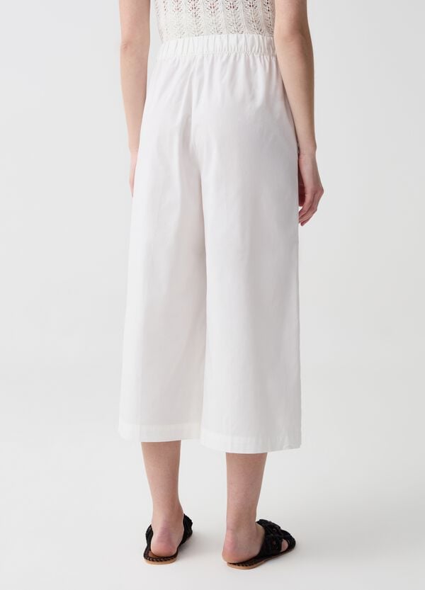 Ovs Pantalone Capri Wide Leg