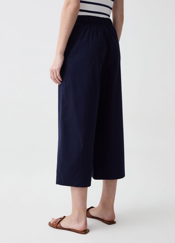 Ovs Pantalone Capri Wide Leg