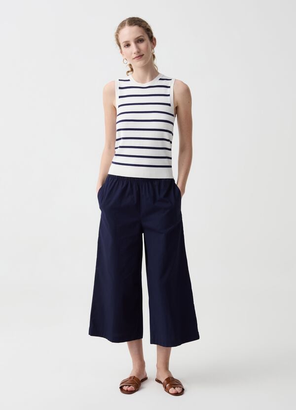 Ovs Pantalone capri wide leg