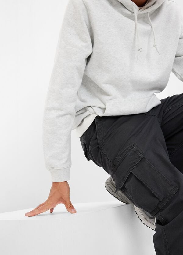 Ovs Pantalone Cargo Con Trama Ripstop