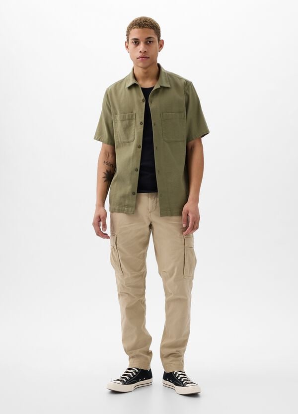 Ovs Pantalone cargo in cotone stretch
