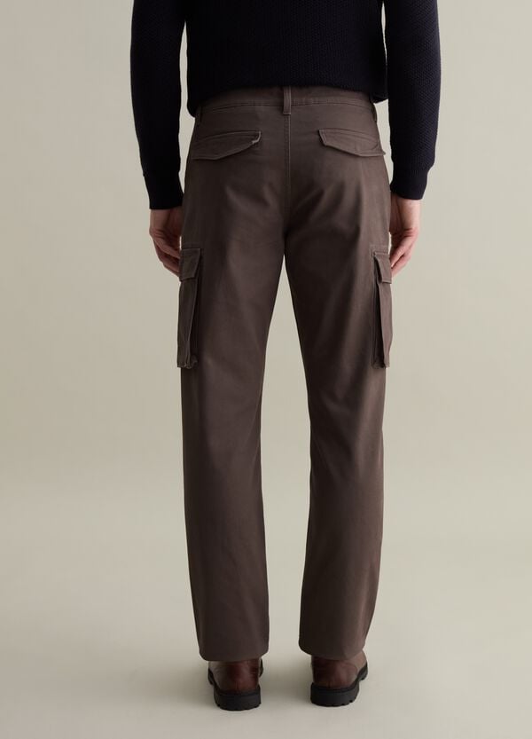 Ovs Pantalone Cargo In Piquet