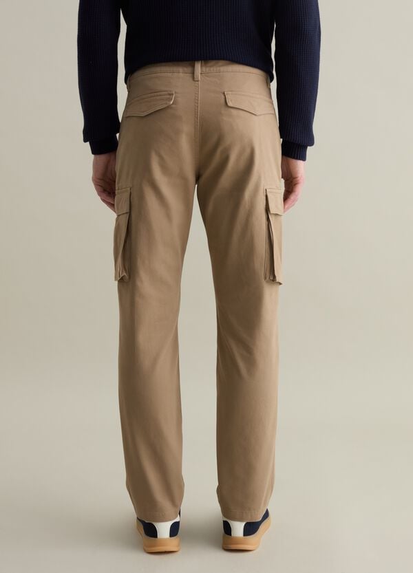 Ovs Pantalone Cargo In Piquet