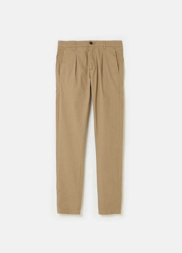 Ovs Pantalone Chino Con Trama Ripstop