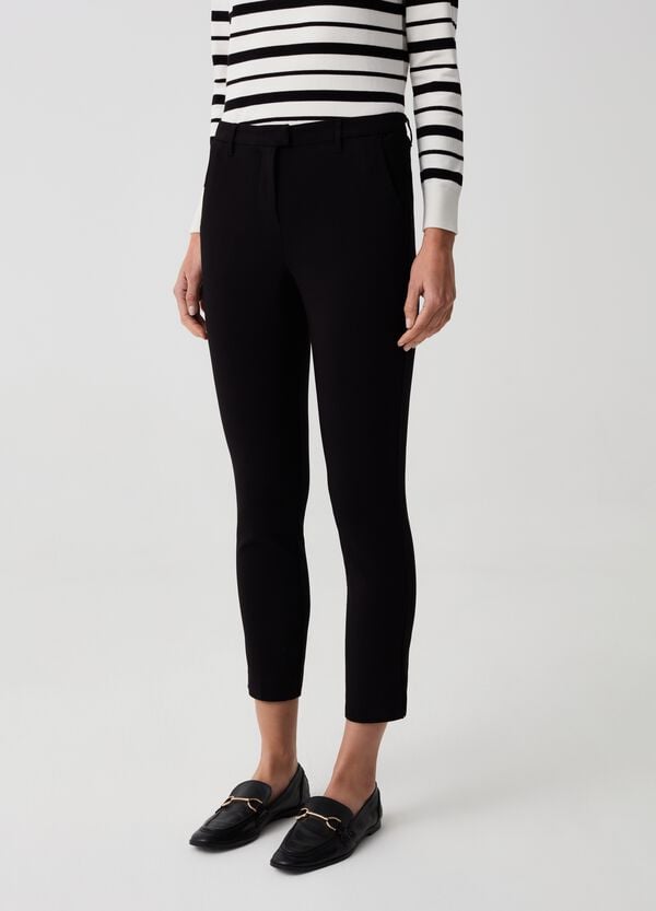 Ovs Pantalone Chino Cropped