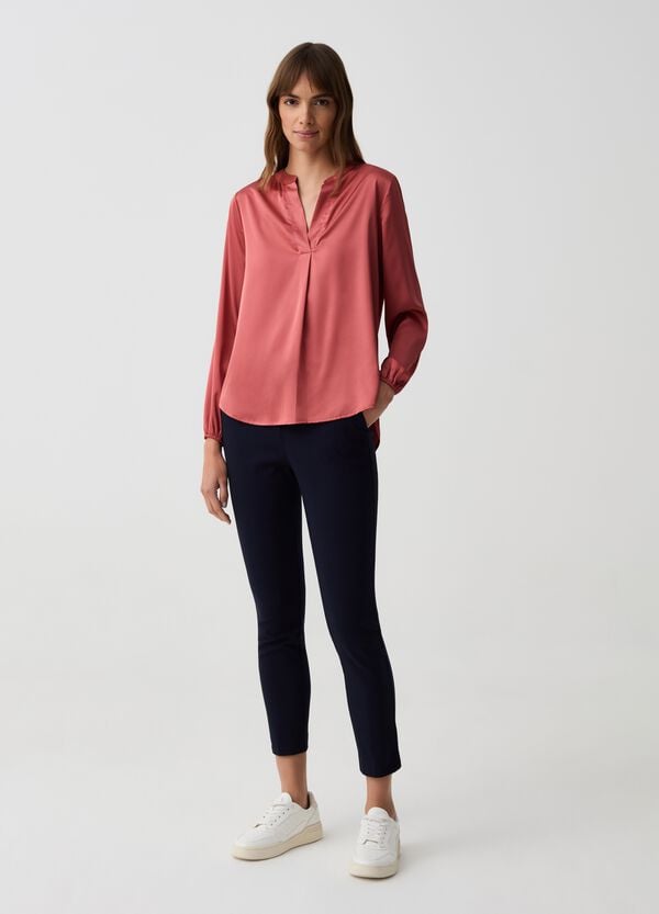 Ovs Pantalone chino cropped