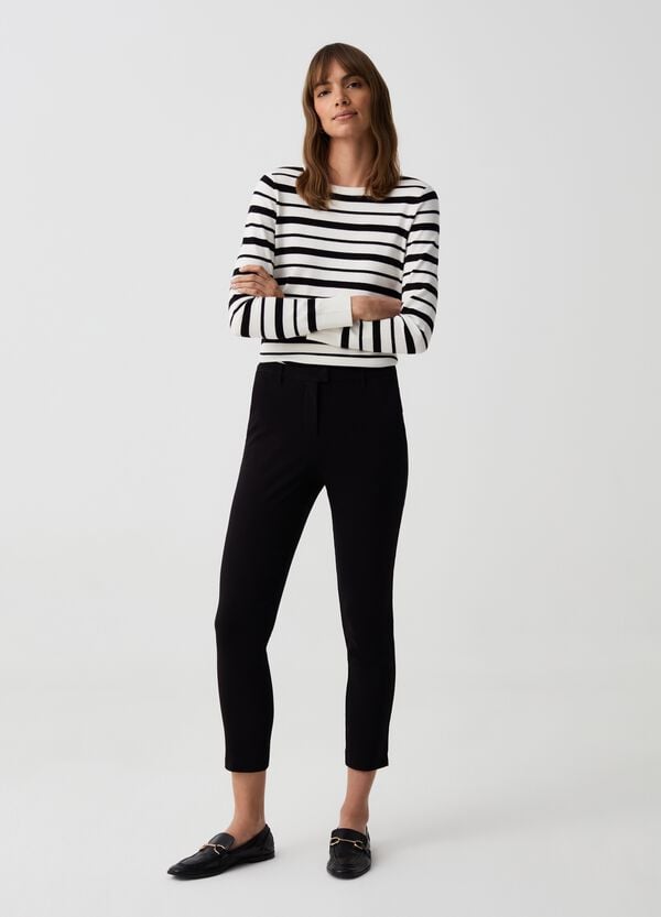 Ovs Pantalone chino cropped