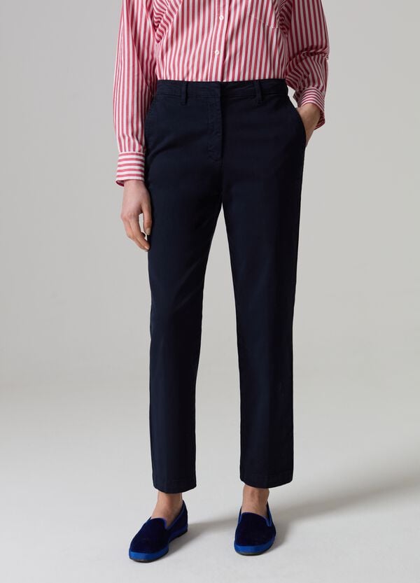 Ovs Pantalone Chino In Cotone Stretch
