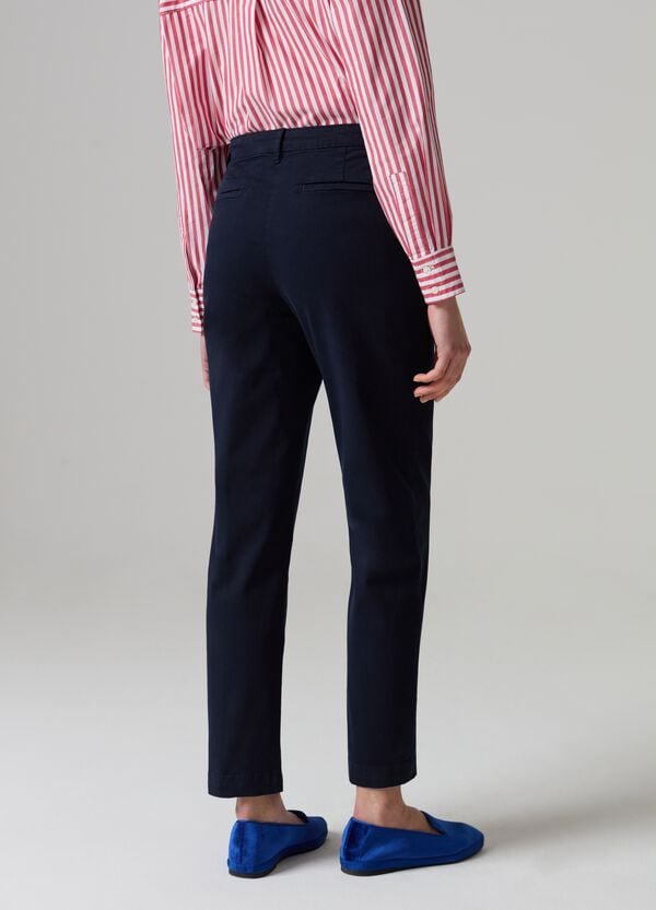 Ovs Pantalone Chino In Cotone Stretch