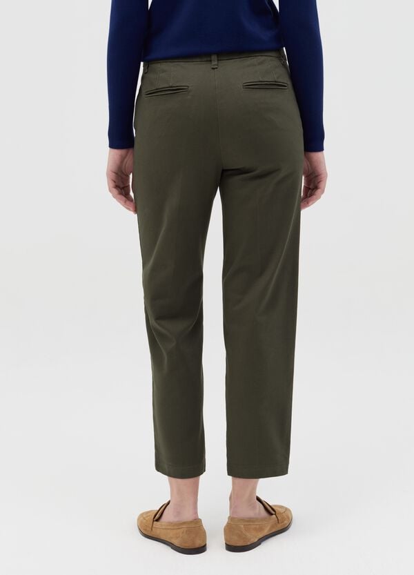 Ovs Pantalone Chino In Cotone Stretch