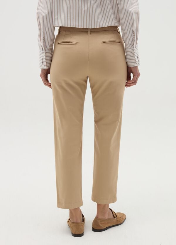 Ovs Pantalone Chino In Cotone Stretch