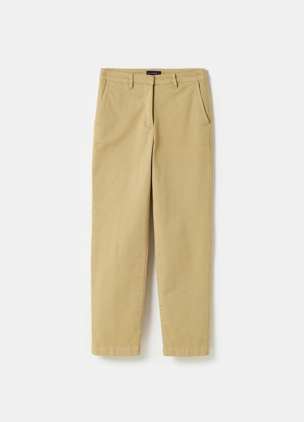 Ovs Pantalone Chino In Cotone Stretch