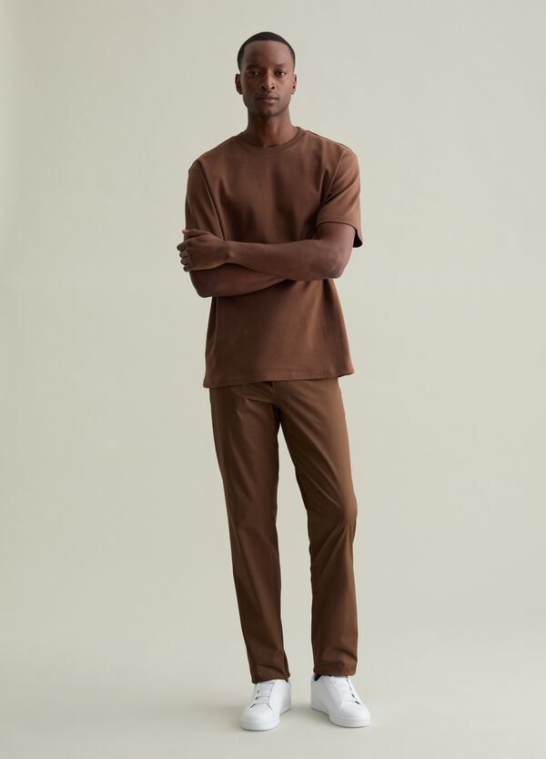 Ovs Pantalone chino in cotone stretch