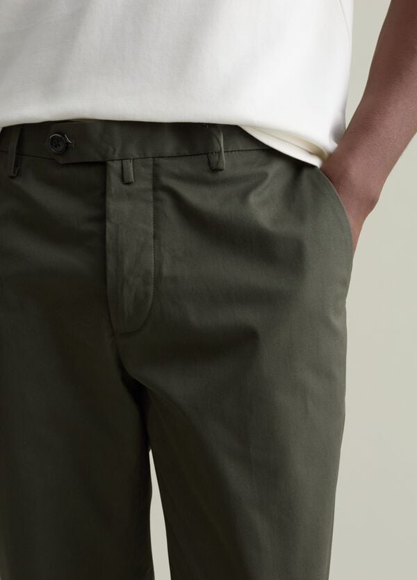 Ovs Pantalone Chino In Cotone Stretch