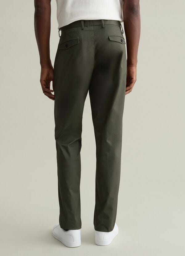 Ovs Pantalone Chino In Cotone Stretch