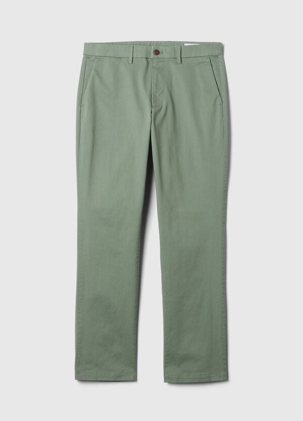 Ovs Pantalone Chino In Cotone Stretch