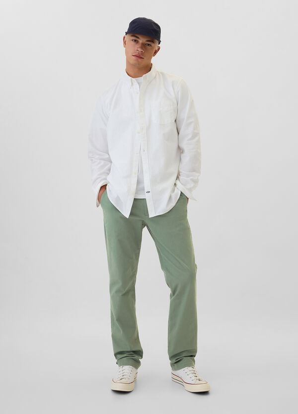 Ovs Pantalone chino in cotone stretch