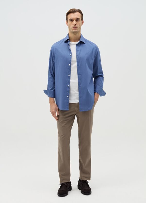 Ovs Pantalone chino in cotone stretch