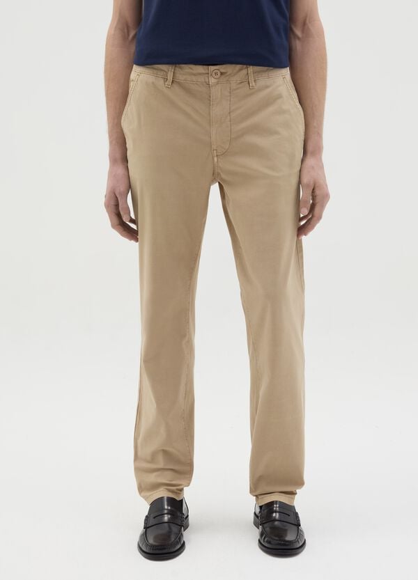 Ovs Pantalone Chino In Popeline