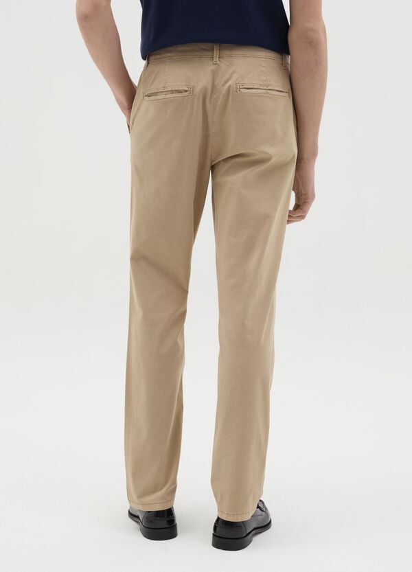 Ovs Pantalone Chino In Popeline