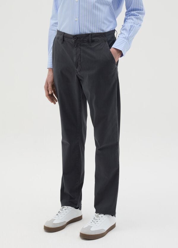 Ovs Pantalone Chino In Popeline