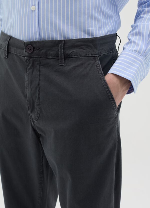 Ovs Pantalone Chino In Popeline