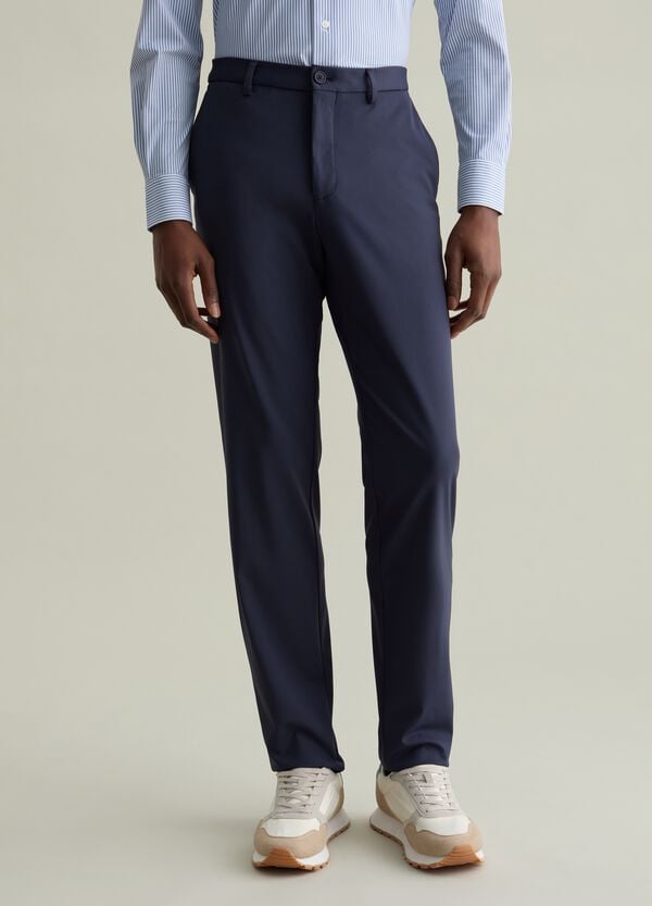 Ovs Pantalone Chino In Tessuto Tecnico