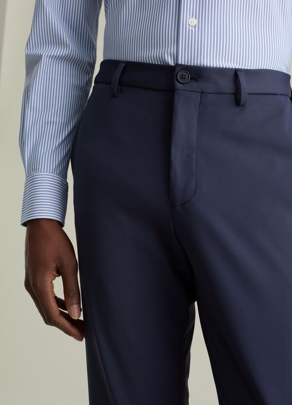 Ovs Pantalone Chino In Tessuto Tecnico