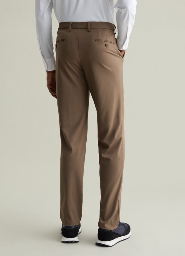 Ovs Pantalone Chino In Tessuto Tecnico