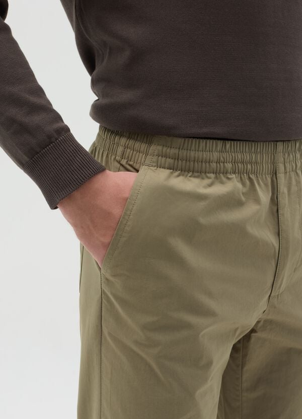 Ovs Pantalone Chino Jogger In Cotone