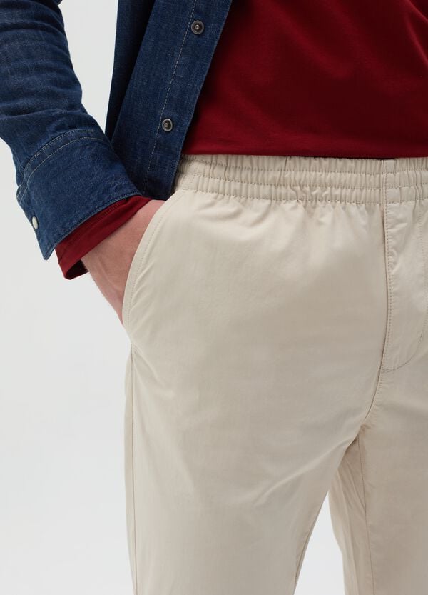 Ovs Pantalone Chino Jogger In Cotone