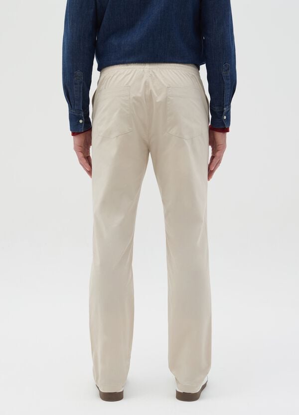 Ovs Pantalone Chino Jogger In Cotone