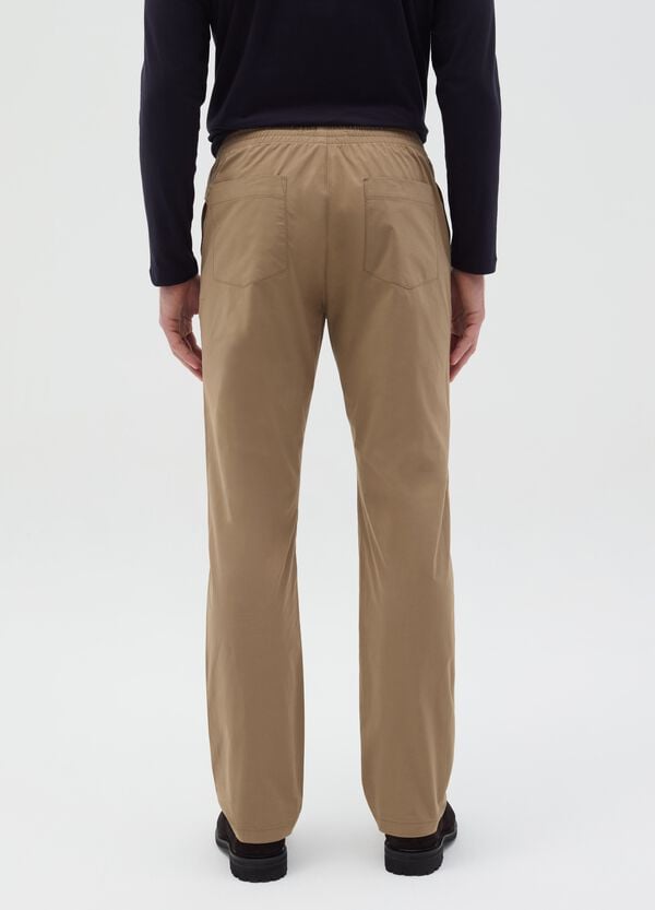 Ovs Pantalone Chino Jogger In Cotone