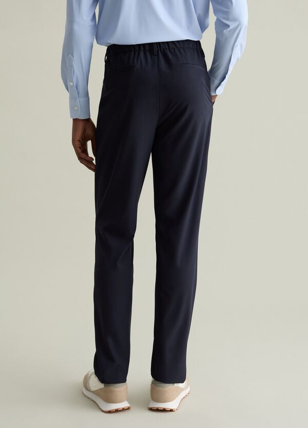 Ovs Pantalone Chino Jogger In Tessuto Tecnico