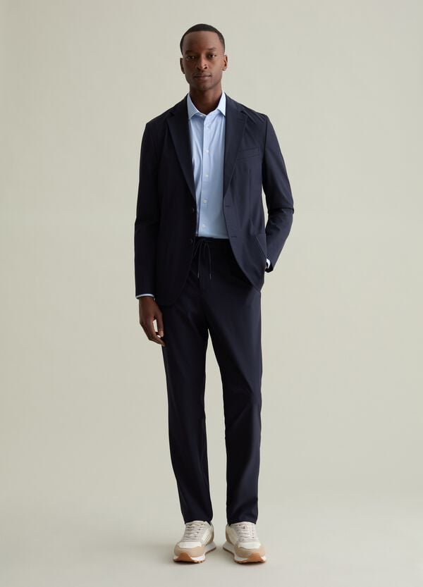 Ovs Pantalone chino jogger in tessuto tecnico