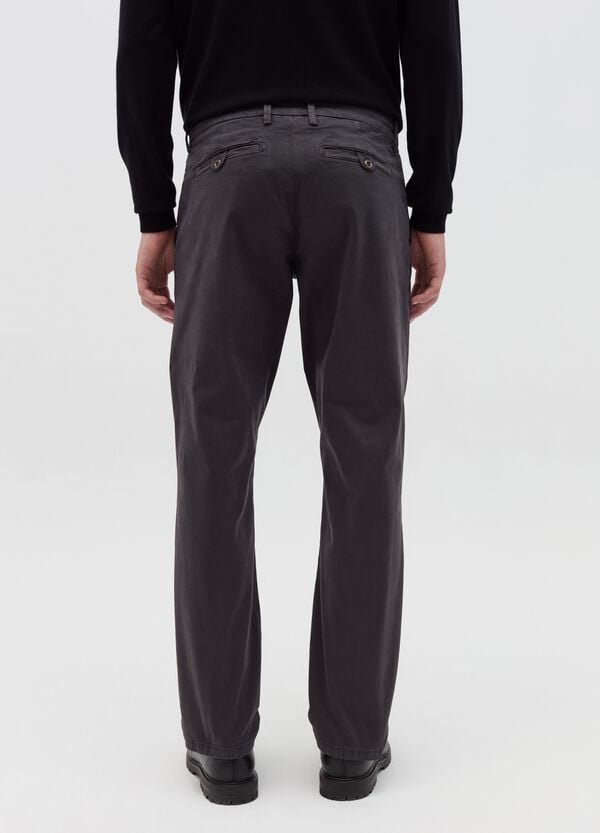 Ovs Pantalone Chino Regular Fit In Cotone Stretch