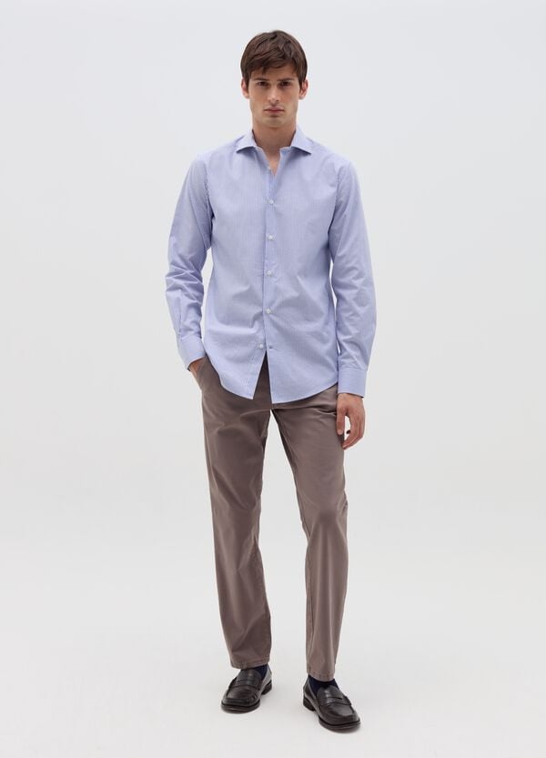 Ovs Pantalone chino regular fit in cotone stretch