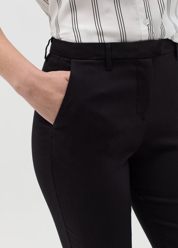 Ovs Pantalone Chino Slim Fit Ankle