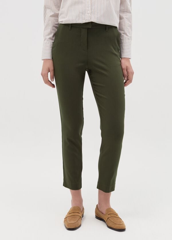 Ovs Pantalone Chino Slim Fit Ankle