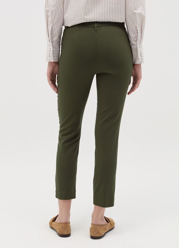 Ovs Pantalone Chino Slim Fit Ankle