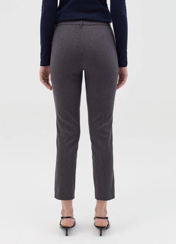 Ovs Pantalone Chino Slim Fit Ankle