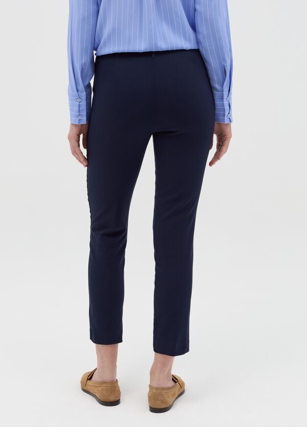 Ovs Pantalone Chino Slim Fit Ankle